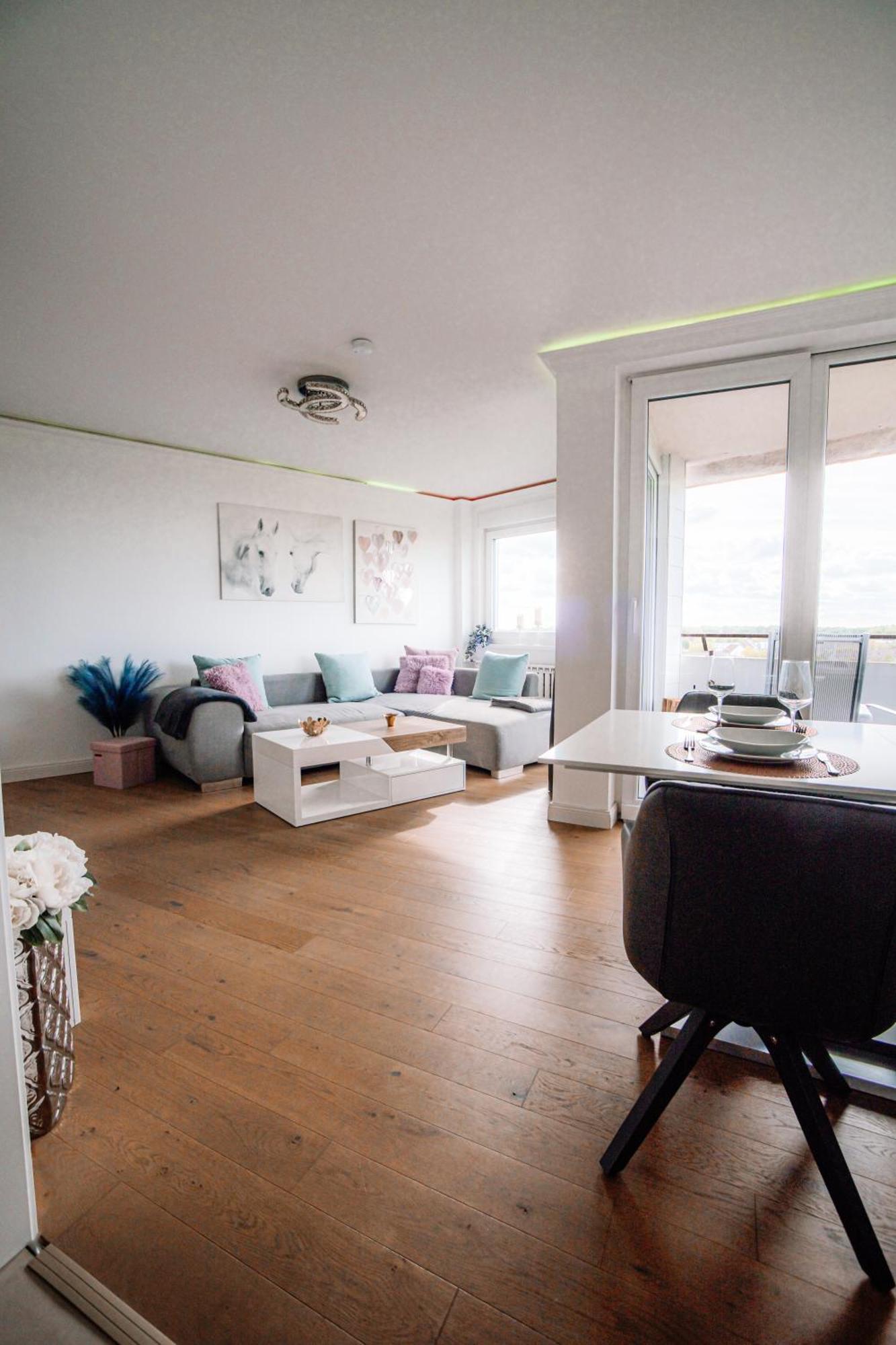 Apartment Am Neuen Teich -Balkon- 4 Personen -Waschmaschine Wolfsbourg Extérieur photo